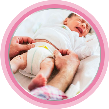 Bepanthen® baby cream helps deal with nappy rash